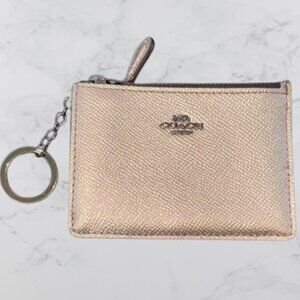 Coach Platinum Mini Skinny ID Card Case